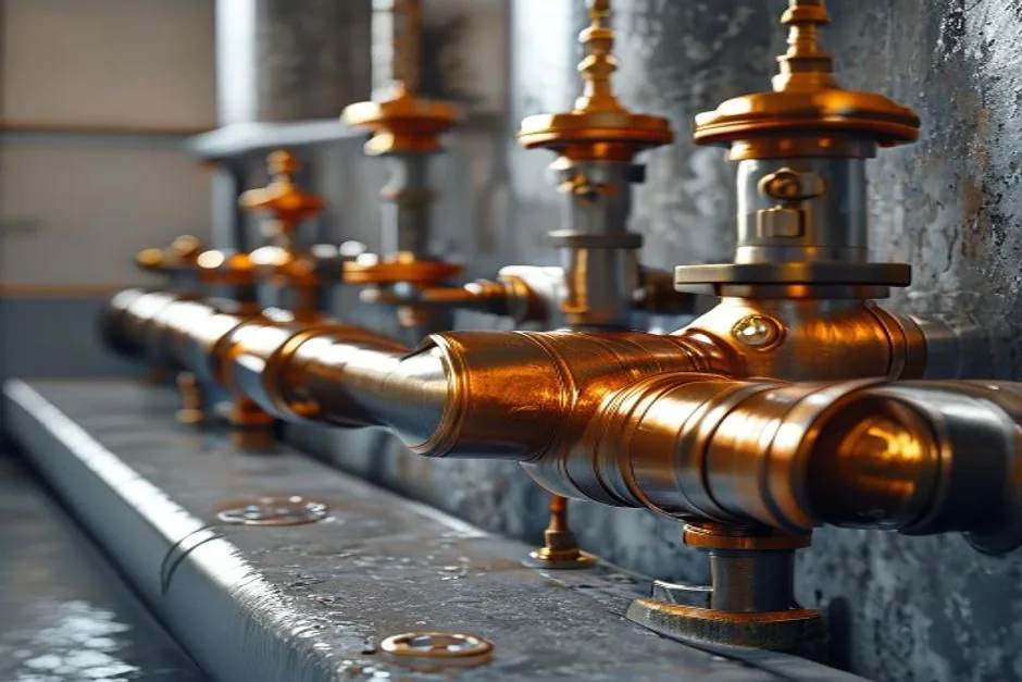 Well pressure gauge and tank controls for low water pressure troubleshooting in Redding California